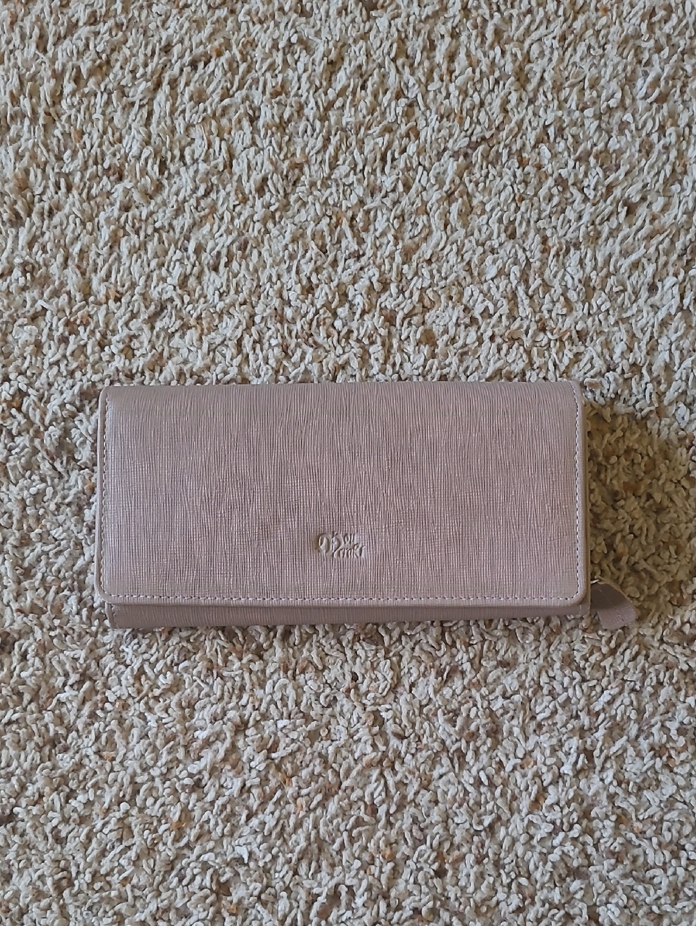 Women's Long Zip Wallet - Blush Pink